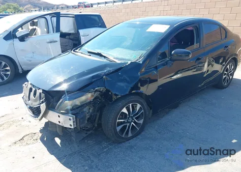 2015 Honda Civic Ex из США, поврежденный, VIN 19XFB2F89FE266694